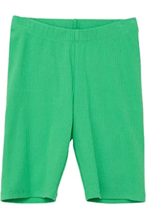 QS by s.Oliver Pantaloncini da Ciclismo con Struttura a Costine, , 176 cm Bambina
