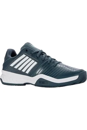 K-Swiss Performance Court Express HB, Scarpe da Tennis Uomo, Indian Teal/White/Aqua Splash, 42.5 EU