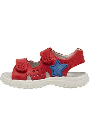 Naturino DOCK Sandali punta aperta, Bambino, Rosso (Rosso 0h05), 34 EU (1.5 UK)