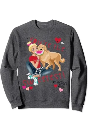 Barbie "Sei la più dolce", ufficiale, vari colori Felpa
