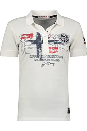 Geographical Norway Kerry Lady - Polo Classica Donna - Cotone A Maniche Corte Casual Button Down Polo Shirt Tops Regular Classic - Abito Ideale Primavera Estate ( M-Taglia 2)