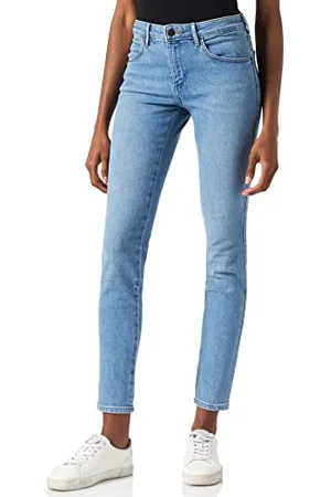 Wrangler Skinny Jeans, (in The Clouds), 31W / 34L Donna