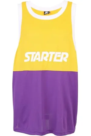 STARTER BLACK LABEL St368-starter Split Mesh Tank Top Canottiera, , L/XL Uomo