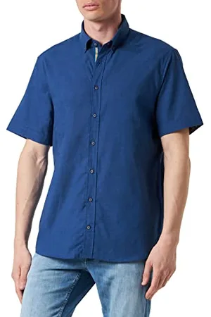 Bugatti 9450-38330 Camicia Button-Down, , S Uomo
