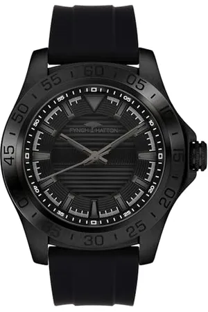 Fynch-Hatton Orologio Analogico al Quarzo Uomo con Cinturino in Silicone FHT-0018-PQ