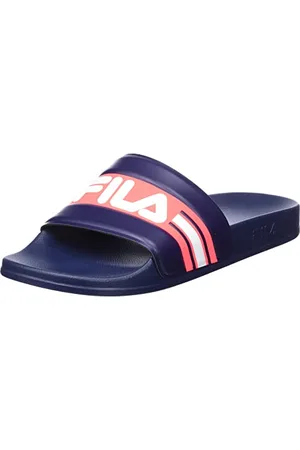 Fila Ciabatte Oceano Wmn, Mocassino Donna, Navy Fiery Coral, 38 EU