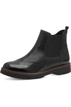 QS by s.Oliver Lace Boots Flat 5-25424-43, Stivaletto Donna, , 38 EU