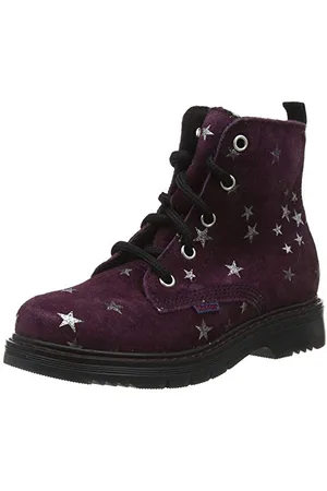 Richter Kinderschuhe Prisma, Stivali Combat Bambino, Viola (Blackberry 7500), 26 EU
