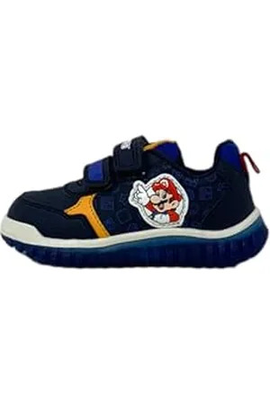 Geox B LIGHTYLOO Boy C, Scarpe da Ginnastica Bimbo 0-24, Navy/Royal, 21 EU