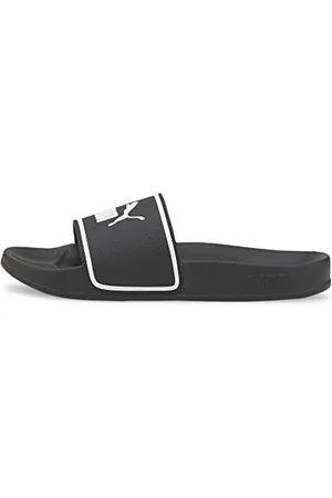 PUMA Leadcat 2.0 PS, Slide Sandal, Black White, 31 EU