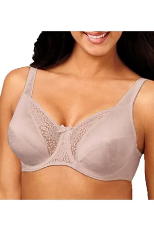 Playtex Reggiseno da Donna Secrets Signature Floral Underwire, Conchiglia, 4D