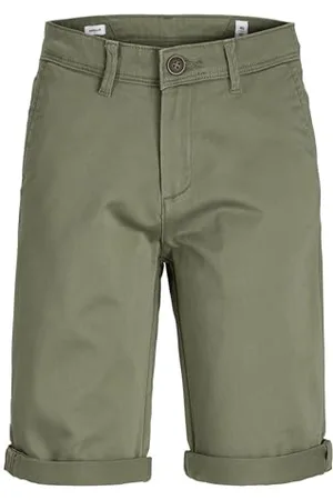 JACK & JONES Jpstbowie Jjshorts Solid Sa Sn Jnr, Pantaloncini Unisex - Bambini e ragazzi, , 134