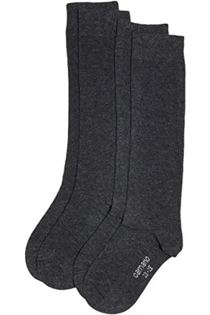 Camano 3902 Calzettoni, (Grau (Anthracite 8), 27-30 (Taglia Produttore: 27/30) Bambine e Ragazze