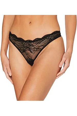 Emporio Armani Donna Thong Virtual Lace Perizoma, , XL