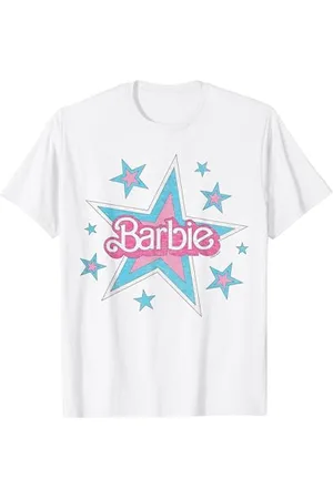 Barbie Logo vintage con stelle Maglietta
