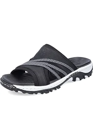 Rieker Sabot Donna, Black Black Pacific White 68680 00, 36 EU