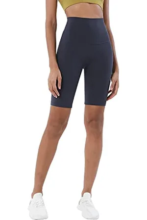 LITTLE HAND Shorts Femmes Taille Haute Legging de Sport Compressione, Pantaloni da Trekking, Leggings, Pantaloncini da Yoga, , L da Donna