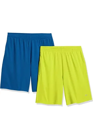 Amazon Pantaloncini Morbidi Tecnici ad Alte Prestazioni (Disponibili nelle Taglie Big & Tall) Uomo, Pacco da 2, , XL