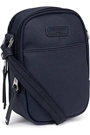 Hexagona Paris Donna-Collezione Serena-Navy-in Sintetico Mano Spalla Piccola-Borsa a Tracolla, , L : 13 x h : 18,5 x P : 6,5 cm