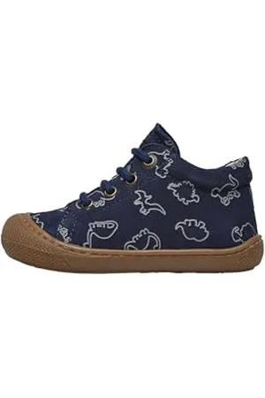 Naturino Scarpe Primi Passi in Suede con Stampa Dinosauri, 22