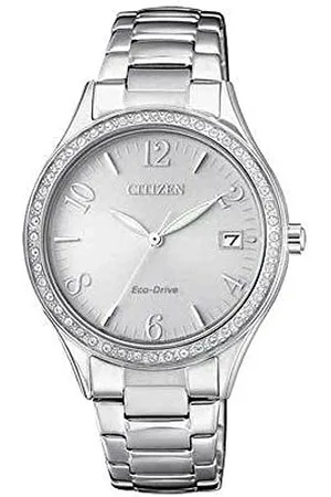Citizen Orologio Analogo al Quarzo Donna con Cinturino in Acciaio Inossidabile EO1180-82A