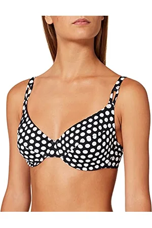 ESPRIT Crosby Beach Underwire MF Reggiseno Bikini, (Black 001), 2C (Taglia Produttore: 36 C) Donna