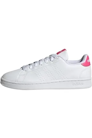 adidas Advantage Shoes, Scarpe da Tennis Donna, Cloud White/Cloud White/Cloud White, 42 EU