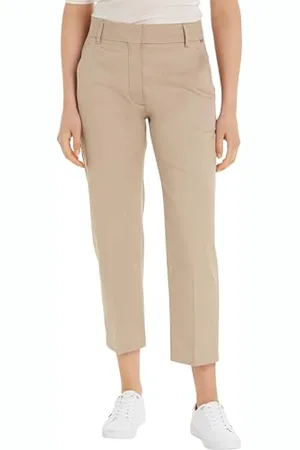 Tommy Hilfiger Pantaloni Donna Chino Slim Fit, , 46