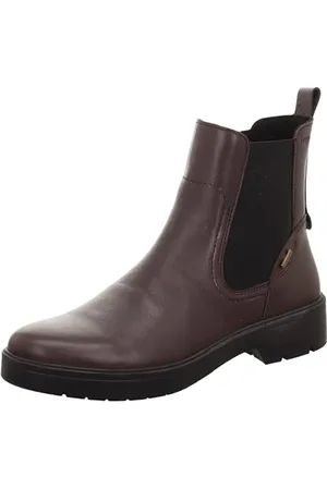 Scarpe Comfort Larghezza G Stivaletto Legero Angel Donna In Pelle