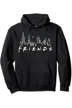 Friends Santa Skyline Felpa con Cappuccio