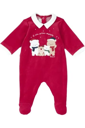 chicco Tutine - Natale Neonato/Neonata 0-24 mesi, (7), 0 mesi, Designed in Italy