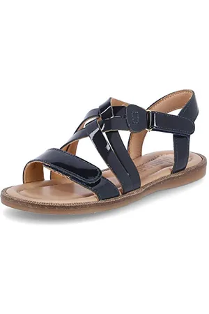 Bisgaard Barbara, Sandali Punta Aperta Bambina, Blu (Deep 1407), 26 EU