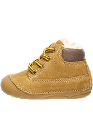 Lurchi Ferdi, Scarpe da Ginnastica Basse Unisex-Bambini, Beige (Tan 27), 21 EU