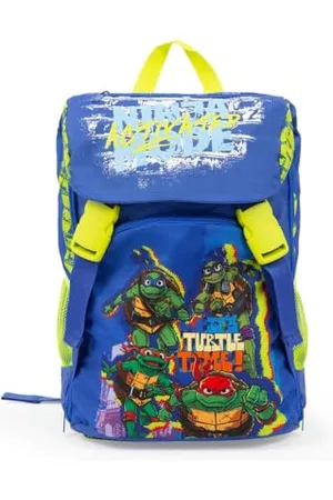 Giochi Preziosi Turtles-Zaino Estensibile Turtles,Schienale Comfort Back,Tasca Frontale,Tasca Interna,Maniglia In Tessuto,Spallacci Imbottiti,Cerniera Dim. 29X40X13(+9) Lt15/25