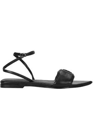 HUGO BOSS Ellye_Sandal_napd, Donna, Nero1, 37 EU