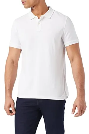 Marc O’ Polo Marc OߴPolo Uomo Maglietta Polo a Maniche Corte in Cotone bio Regular Fit, (White), M