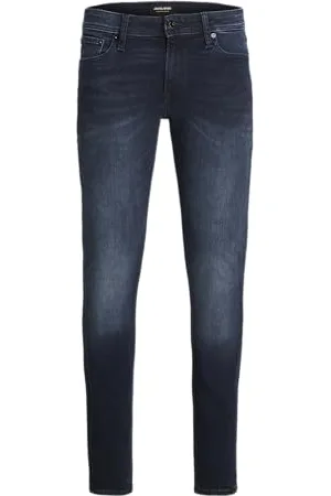 JACK & JONES Jjiliam Jjoriginal Agi 004 Noos Jeans skinny Uomo, Blu (Blue Denim Blue Denim), 28W / 30L