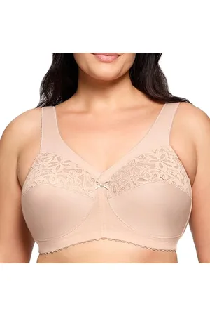 Glamorise Cotton Support Bra Reggiseno a Coppa Piena, (Café), 6G (Taglia Produttore: 42G) Donna