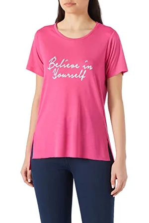 Koton T-Shirt mit Rundhalsausschnitt Kurzarm, (300), XL Donna