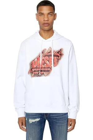 Diesel S-Ginn-Hood-E8 Sweater, , XL Uomo