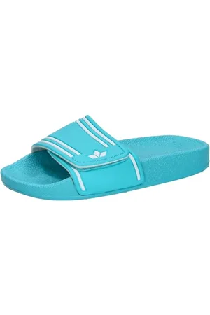 LICO Coast V, Sandali da Spiaggia Unisex-Bambini, Türkis/Weiss, 28 EU