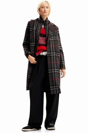Desigual Coat_Luise Cappotto in Tessuto da Donna, , M