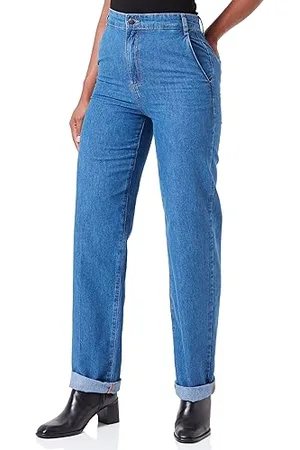 Benetton Pantalone 42cldf041, Jeans Donna, Denim 901, 38
