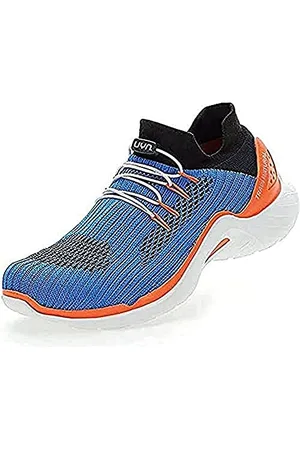UYN City Running, Sneaker Uomo, Blue/Orange, 40 EU