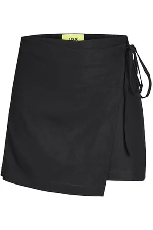 JJXX Jxmary Linen HW Skort Pnt Gonna Pantalone, Grigio, S Donna