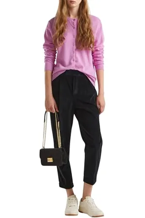 Benetton Pantalone 4ha2556k4 Pantaloni, V2, L Donna