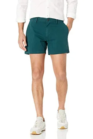 Amazon Pantaloncini Chino Elasticizzati Aderenti da 13 cm con Parte Anteriore Piatta (in Precedenza Goodthreads) Uomo, , 29W