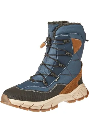 Primigi GRIPPER GTX, Stivaletto Uomo, Blu Chiaro-Avio, 34 EU