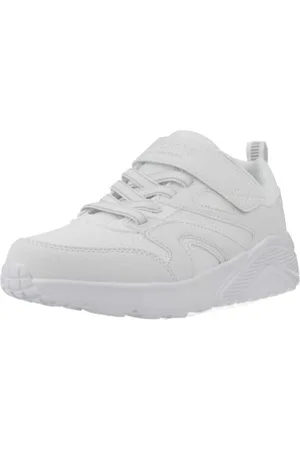 Skechers Uno Lite, Scarpe da Ginnastica, White, 30.5 EU