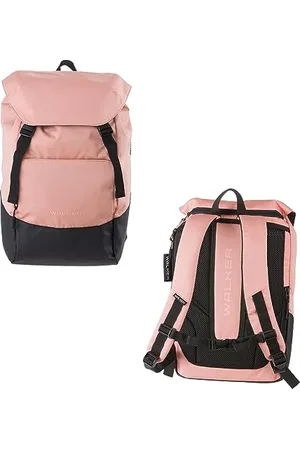 Karen Walker 42129-026 - Zaino lifestyle Sol Flamingo con scomparto principale, scomparto per laptop, imbottitura ergonomica per lo schienale, fibbie, idrorepellente, ca. 25 l di volume